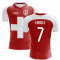 2023-2024 Switzerland Flag Concept Football Shirt (Embolo 7) - Kids