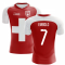 2025-2026 Switzerland Flag Concept Football Shirt (Embolo 7)