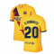 2019-2020 Barcelona Away Nike Football Shirt (S.ROBERTO 20)
