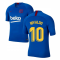 2019-2020 Barcelona Nike Training Shirt (Blue) - Kids (RIVALDO 10)