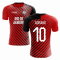 2025-2026 Flamengo Home Concept Football Shirt (Adriano 10)