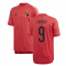 2020-2021 Belgium Adidas Training Shirt (Red) - Kids (LUKAKU 9)