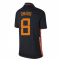 2020-2021 Holland Away Nike Football Shirt (Kids) (DAVIDS 8)