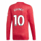 2020-2021 Man Utd Adidas Home Long Sleeve Shirt (ROONEY 10)