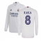 2020-2021 Real Madrid Long Sleeve Home Shirt (KAKA 8)