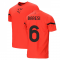 2021-2022 AC Milan Pre-Match Jersey (Red) (BARESI 6)