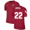 2021-2022 Barcelona Elite Training Shirt (Red) (ABIDAL 22)