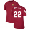 2021-2022 Barcelona Elite Training Shirt (Red) (ANSU FATI 10)