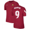 2021-2022 Barcelona Elite Training Shirt (Red) (MEMPHIS 9)