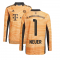 2021-2022 Bayern Munich Home Goalkeeper Shirt (Orange) (NEUER 1)