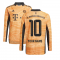 2021-2022 Bayern Munich Home Goalkeeper Shirt (Orange) (Your Name)
