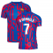 2022-2023 Barcelona Pre-Match Training Shirt (Blue) (O DEMBELE 7)