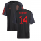 2022-2023 Belgium Training Jersey (Black) - Kids (MERTENS 14)