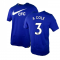 2022-2023 Chelsea Swoosh Tee (Blue) (A COLE 3)