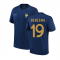 2022-2023 France Home Shirt (BENZEMA 19)