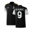 2022-2023 Juventus Training Tee (Black) (VLAHOVIC 9)