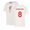 2022-2023 Liverpool Crest Tee (White) (GERRARD 8)