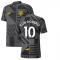 2022-2023 Man City Pre-Match Jersey (Black) (KUN AGUERO 10)