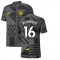 2022-2023 Man City Pre-Match Jersey (Black) (RODRIGO 16)