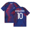 2022-2023 PSG Pre-Match Football Top (Blue) (RONALDINHO 10)