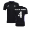 2022-2023 Real Madrid Training Shirt (Black) (SERGIO RAMOS 4)