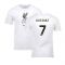 2023-2024 Liverpool Crest Tee (White) (Luis Diaz 7)