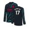 2023-2024 Man City Long Sleeve Third Shirt (DE BRUYNE 17)