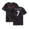 2024-2025 AC Milan ftblCulture Tee AOP (Black) (Shevchenko 7)