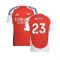 2024-2025 Arsenal Home Shirt (Kids) (Russo 23)