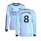 2024-2025 Arsenal Long Sleeve Third Shirt (Odegaard 8)