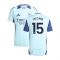 2024-2025 Arsenal Training Jersey (Clear Aqua) (McCabe 15)