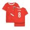 2024-2025 Austria Home Shirt (Kids) (Alaba 8)