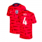 2024-2025 England Dri-FIT Pre-Match Shirt (Red) (Rice 4)