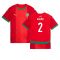 2024-2025 Morocco Home Shirt (Kids) (Hakimi 2)