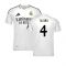 2024-2025 Real Madrid Authentic Home Shirt (Alaba 4)