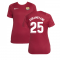 2021-2022 Barcelona Training Shirt (Noble Red) - Womens (AUBAMEYANG 25)