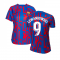 2022-2023 Barcelona Pre-Match Training Shirt (Blue) - Ladies (A INIESTA 8)