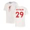 2022-2023 Liverpool Crest Tee (White) (ALEXANDER ARNOLD 66)