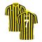 Al-Ittihad 2023-2024 Stripe Home Concept Football Kit (Libero) (Benzema 9)