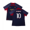 2023-2024 PSG Dri-Fit Strike Training Shirt (Navy) (Hakimi 2)