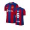 2023-2024 Barcelona Authentic Home Shirt (Alonso 17)