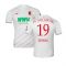 2024-2025 FC Augsburg Home Shirt (Uduokhai 19)