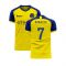 Al-Nassr 2020-2021 Home Concept Football Kit (Libero) - Kids (Long Sleeve) (Ronaldo 7)