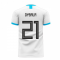 Argentina 2025-2026 Home Concept Football Kit (Libero) (DYBALA 21)
