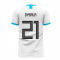 Argentina 2024-2025 Home Concept Football Kit (Libero) (DYBALA 21)