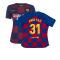 Barcelona 2019-20 Womens Home Shirt (Vaporkit) ((Excellent) S) (Ansu Fati 31)