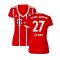 Bayern Munich 2017-18 Womens Home Shirt (XL) ((Excellent) XL) (Alaba 27)