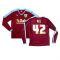 Burnley 2015-16 Long Sleeve Home Shirt ((Excellent) S) (Hill 42)