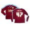 Burnley 2015-16 Long Sleeve Home Shirt ((Excellent) S) (Wilson 47)