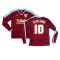 Burnley 2015-16 Long Sleeve Home Shirt ((Excellent) S) (Your Name)